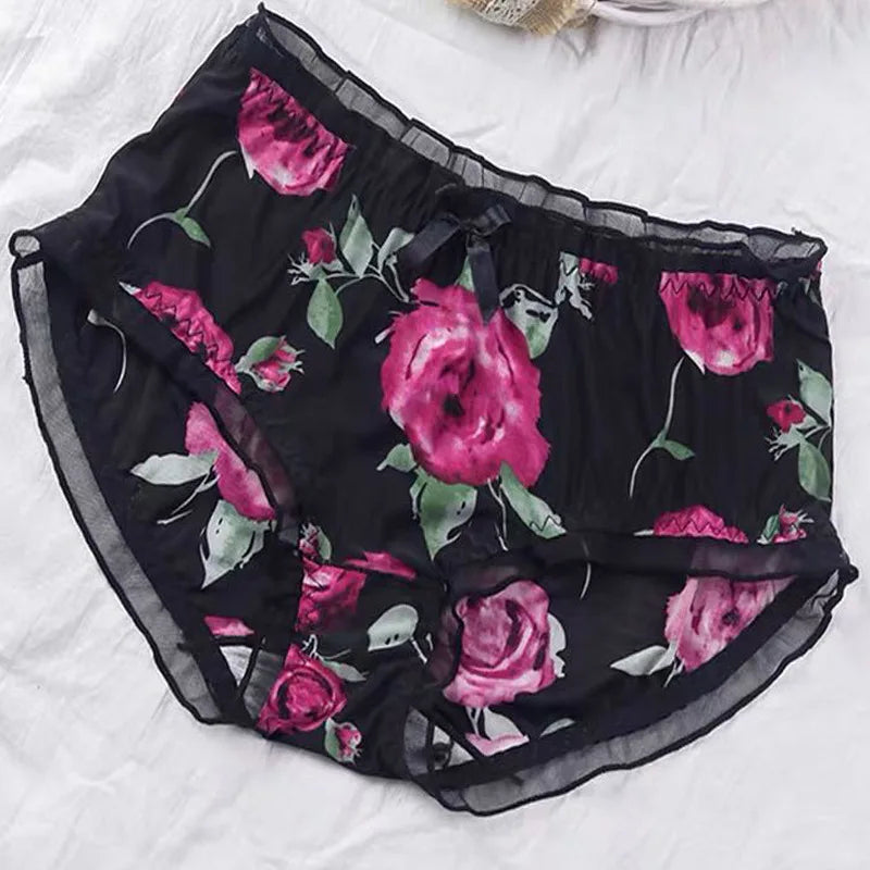 Bragas con Volantes y Lazo Floral | Talla Grande