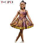 Vestido Acampanado Algodón Dashiki Niña | Verano Fiesta | Tallas XS-XXL | Tico Trendy