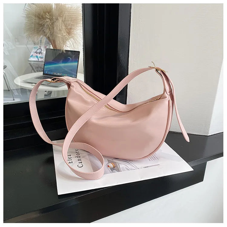 Bolso Cruzado Mujer Cuero PU Hombro Portátil Hobo