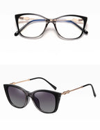 Gafas con Clip Magnético Anti Luz Azul Polarizadas