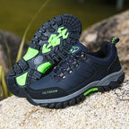 Botas de Invierno para Hombre | Cuero Impermeable | Botas de Moto y Aire Libre | Ticotrendy