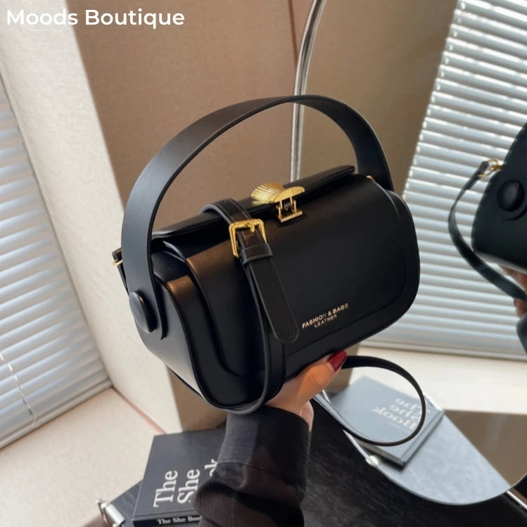 Mini Bolso Cruzado Cuadrado Lujo Estructurado | Diseño Simple Tendencia Versátil