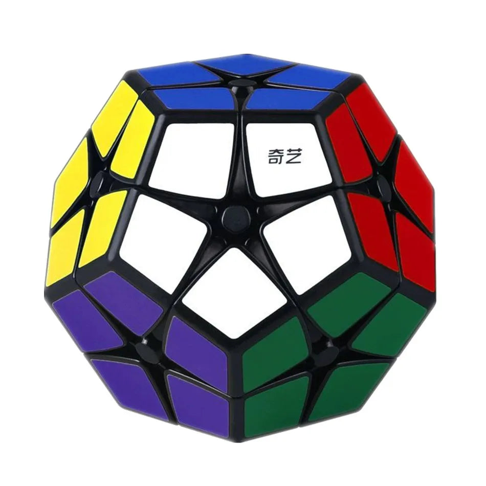 Cubo mágico Qiyi 2x2 3x3 4x4 5x5 6x6 pegatinas negras rompecabezas educativo Cubo mágico juguetes para niños regalo juguete Cubo mágico