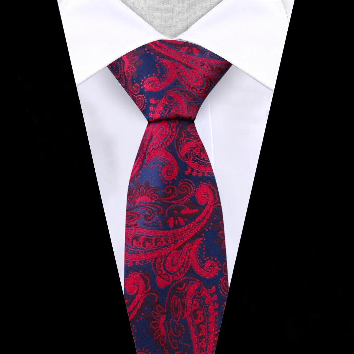 Corbata Jacquard De Poliéster Negocios Boda Accesorio De Moda