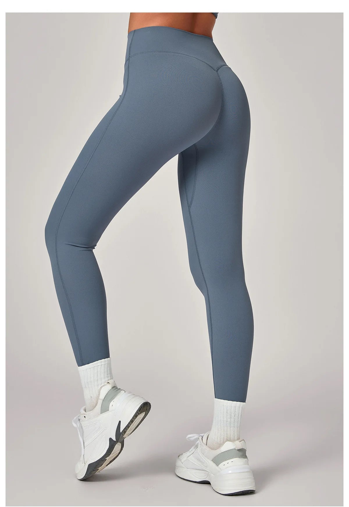 Pantalones Yoga Cintura Alta para Mujer | Efecto Scrunch Oculto | Secado Rápido y Suave | Tico Trendy