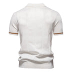 Polo Deportivo Cremallera Hombre | Ajustado Oficina Casual | Tallas S-XXL | Tico Trendy