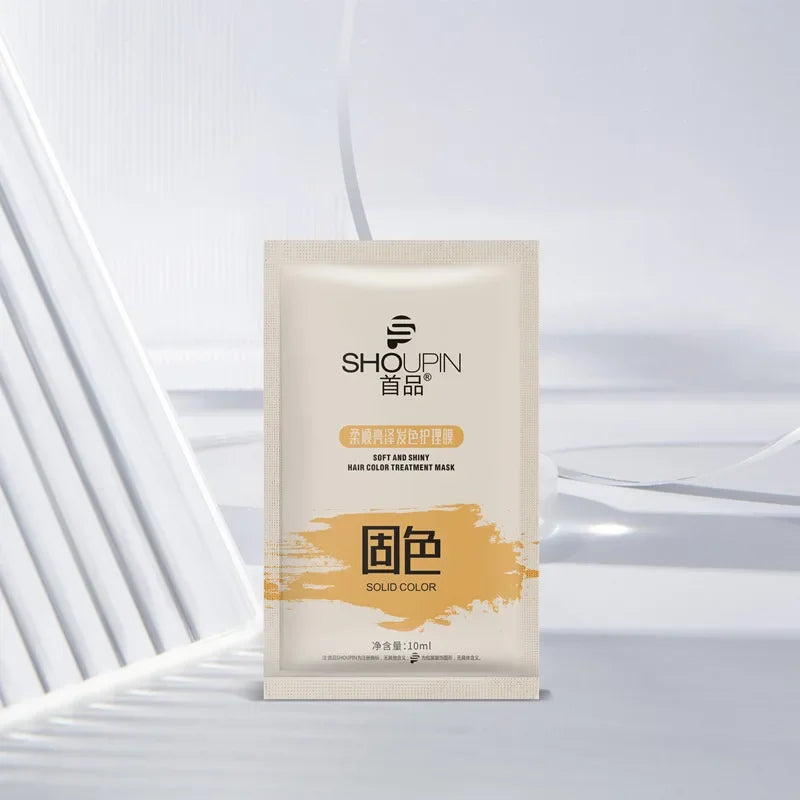 Mascarilla para el cabello con bloqueo mágico, blanqueador de cabello rubio, amarillo, elimina el lino, efecto Color gris plateado, champú para el cabello antioloros de latón