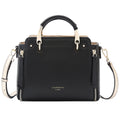 LAORENTOU Bolso grande de hombro de cuero dividido para mujer, bolso grande para mujer, bolso cruzado 2025