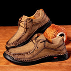 Zapatos Cuero Hombre ∣ Casual Negocios ∣ Talla Grande Hechos a Mano