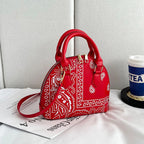 Bolso De Hombro Floral Para Mujer Elegante Bandolera Pequeña Versátil