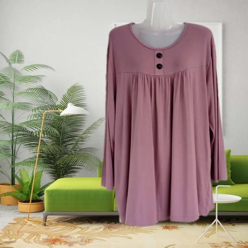 Top Vintage | Talla Grande | Encaje y Manga Larga | Tico Trendy