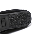 Mocasines Lona Hombre ∣ Transpirables Ligeros ∣ Conducción Zapatos Planos