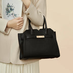 LAORENTOU elegante bolso de hombro de PVC con asa superior para mujer, moda informal 20225, bolsos cruzados de gran capacidad para mujer, monederos de regalo