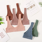 Top Tubo Encaje | Bralette Sin Costuras | Almohadillas Extraíbles | Ticotrendy