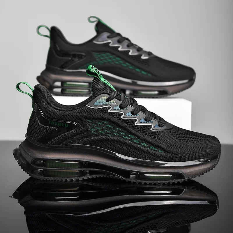 Zapatillas de deporte finas para hombre, zapatos transpirables huecos, de marca, para correr, de red, para jóvenes, verano, 2023