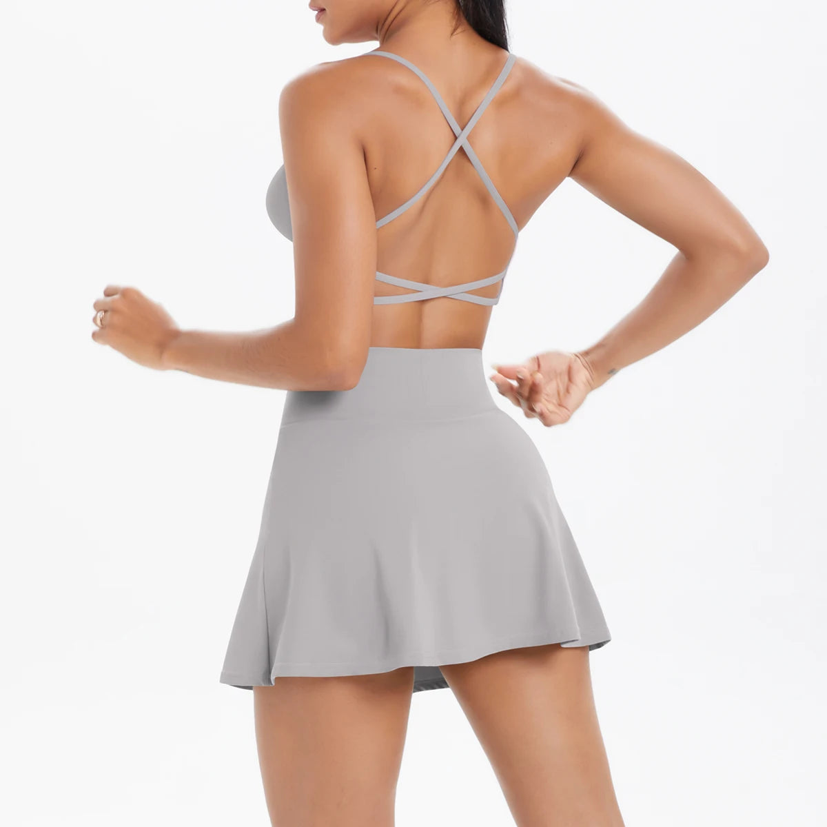 Conjunto Deportivo Yoga 2 Piezas | Ticotrendy Sujetador Shorts Mujer Estilo Fitness