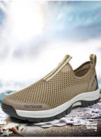 Mocasines Casuales Hombre | Malla Respirable Ligera Confort Estilo Tico | Talla Grande