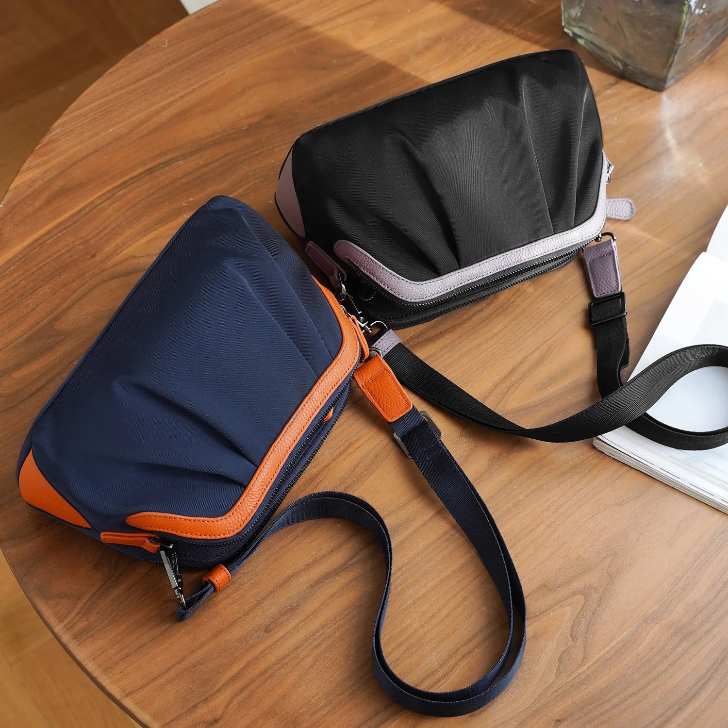 LAORENTOU bolso de mano sencillo para mujer, bolso cruzado informal, nuevo bolso de hombro grande para mujer 2025