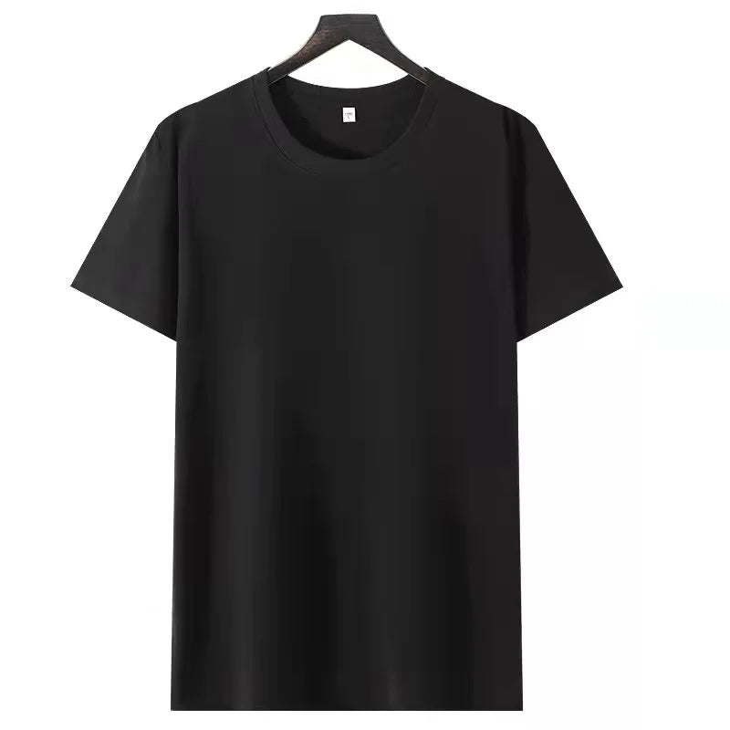 Camiseta Básica de Algodón Unisex | Media Manga | Colores Sólidos | Corte Casual