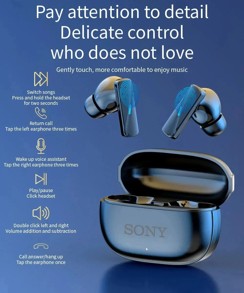 Auriculares Sony TWS Inalámbricos | Bluetooth | Compatibles con Xiaomi/Huawei/iPhone