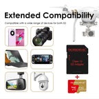 Tarjeta Micro SD Clase 10 | Alta Velocidad U3 | Amplia Compatibilidad | Ticotrendy