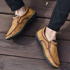 Mocasines Lujo Hombre ∣ Cuero Suave ∣ Zapatos Cómodos para Conducir