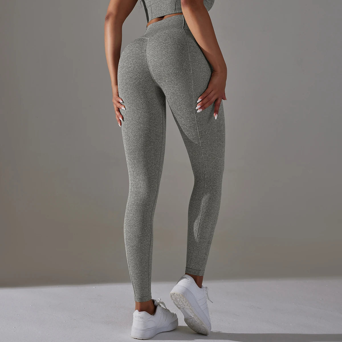Leggings Sin Costuras Mujer | Yoga Gimnasio | Cintura Alta Ajuste Push Up