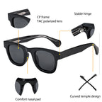 Gafas de Sol Cuadradas trendy | Estilo Clásico | Protección UV400
