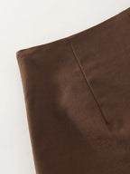 Mini Falda-Shorts Asimétrica | Estilo Elegante | Mujer