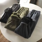 Pantalón Chándal Térmico Doble Cara | Lana Cordero Gruesa | Bombacho Suave | Antiviento | Ticotrendy