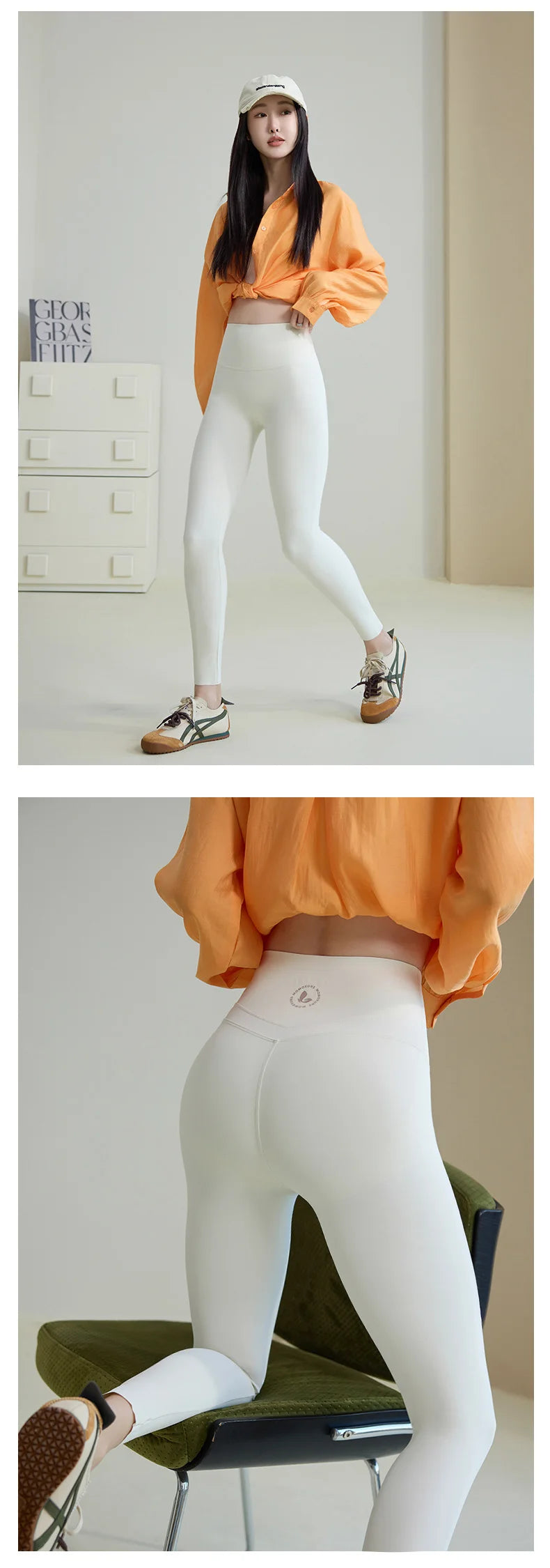 Leggings Piel Tiburón Curva 3D | Doble V Push Up Cintura Alta | Fitness Yoga Primavera | Ticotrendy