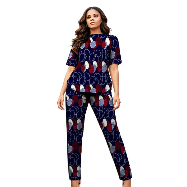 Conjunto Africano Vintage Top y Pantalón