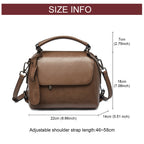 LAORENTOU bolso de hombro tipo bandolera Retro de PVC para mujer, bolsos colgantes de moda 2025 para damas y niñas, regalo para novia, esposa