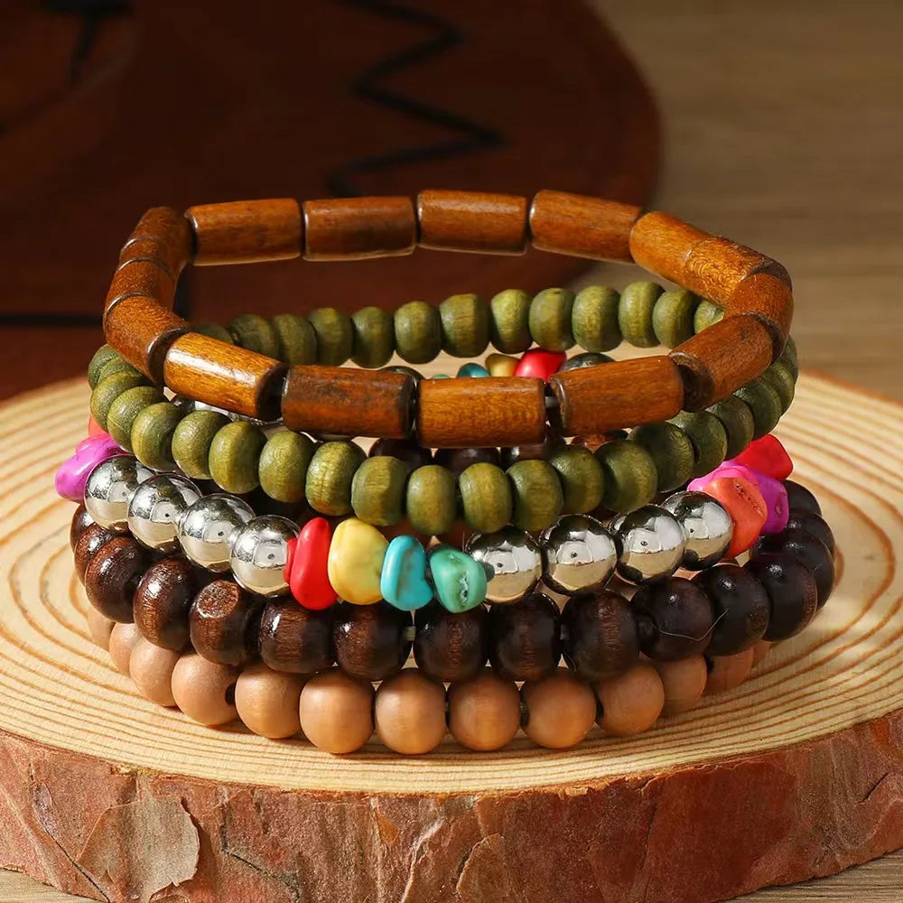 Pulseras de Cuero para Hombre y Mujer |  Hojas y Plumas  |  Dijes de Animales