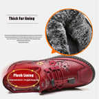 Zapatillas De Invierno Para Mamá | Mocasines Tipo Oxford Felpa Calidad
