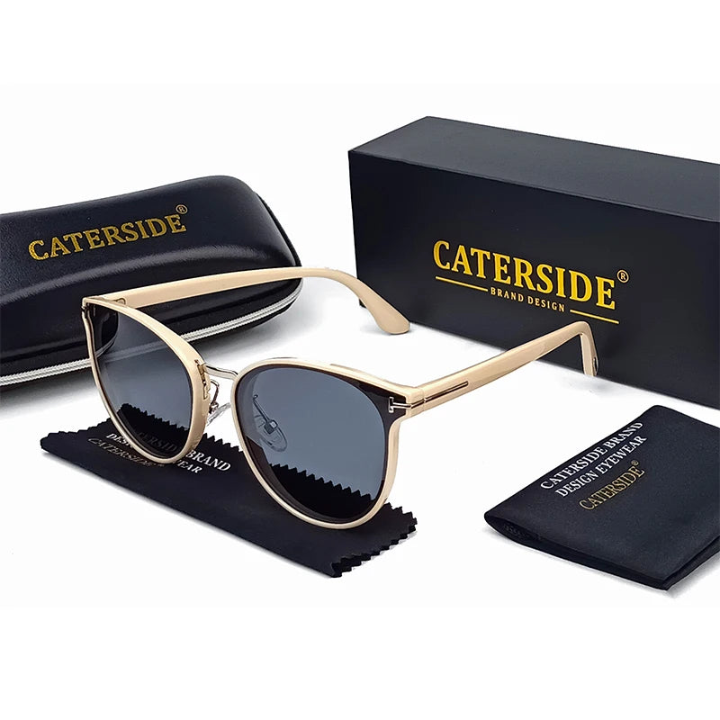 Gafas de Sol Caterside Polarizadas | Diseño Ojo de Gato de Lujo | Unisex