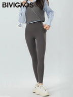 Mallas Piel Tiburón Raya Bolsillo | Cintura Alta Ajustado Fitness | Yoga Ciclismo Correr Otoño | Ticotrendy