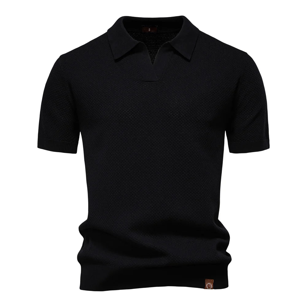 Polo Transpirable Elástico Hombre | Manga Corta Ligero Verano | Tallas S-XXL | Tico Trendy