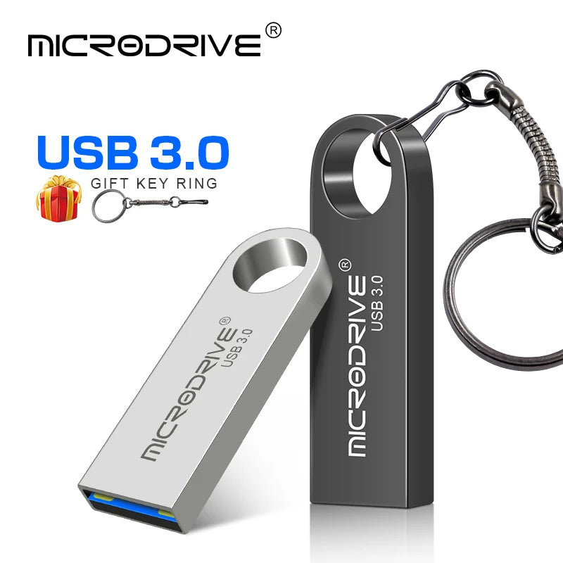 Memoria USB 3.0 Tipo Disco Flash | Carcasa Metal Resistente | Ticotrendy Costa Rica