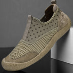 Zapatillas de Malla Transpirables para Hombre | Sin Cordones | Ligeras | Senderismo y Camping