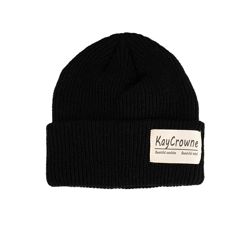Gorro Punto Grueso Cálido Acrílico Térmico Invierno | Esquí Montar Casual Unisex