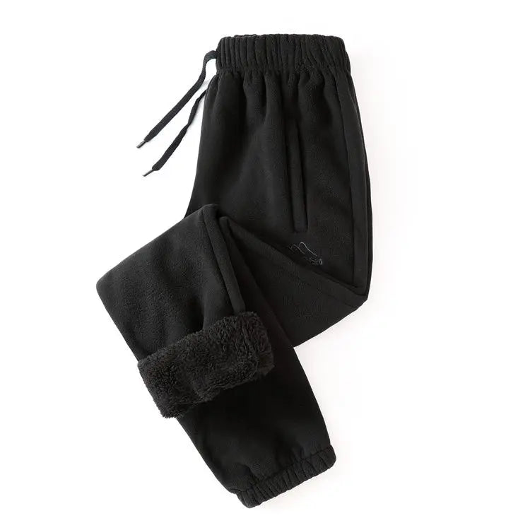 Pantalón Chándal Térmico Doble Cara | Lana Cordero Gruesa | Bombacho Suave | Antiviento | Ticotrendy