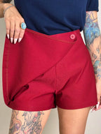 Mini Falda-Shorts Asimétrica | Estilo Elegante | Mujer