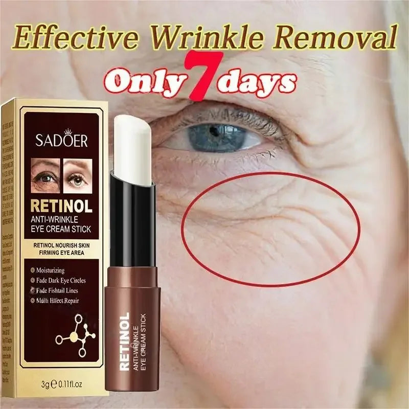 Crema Instantánea Para Bolsas De Ojos | Retinol Antiarrugas Colágeno | Reafirmante Unisex