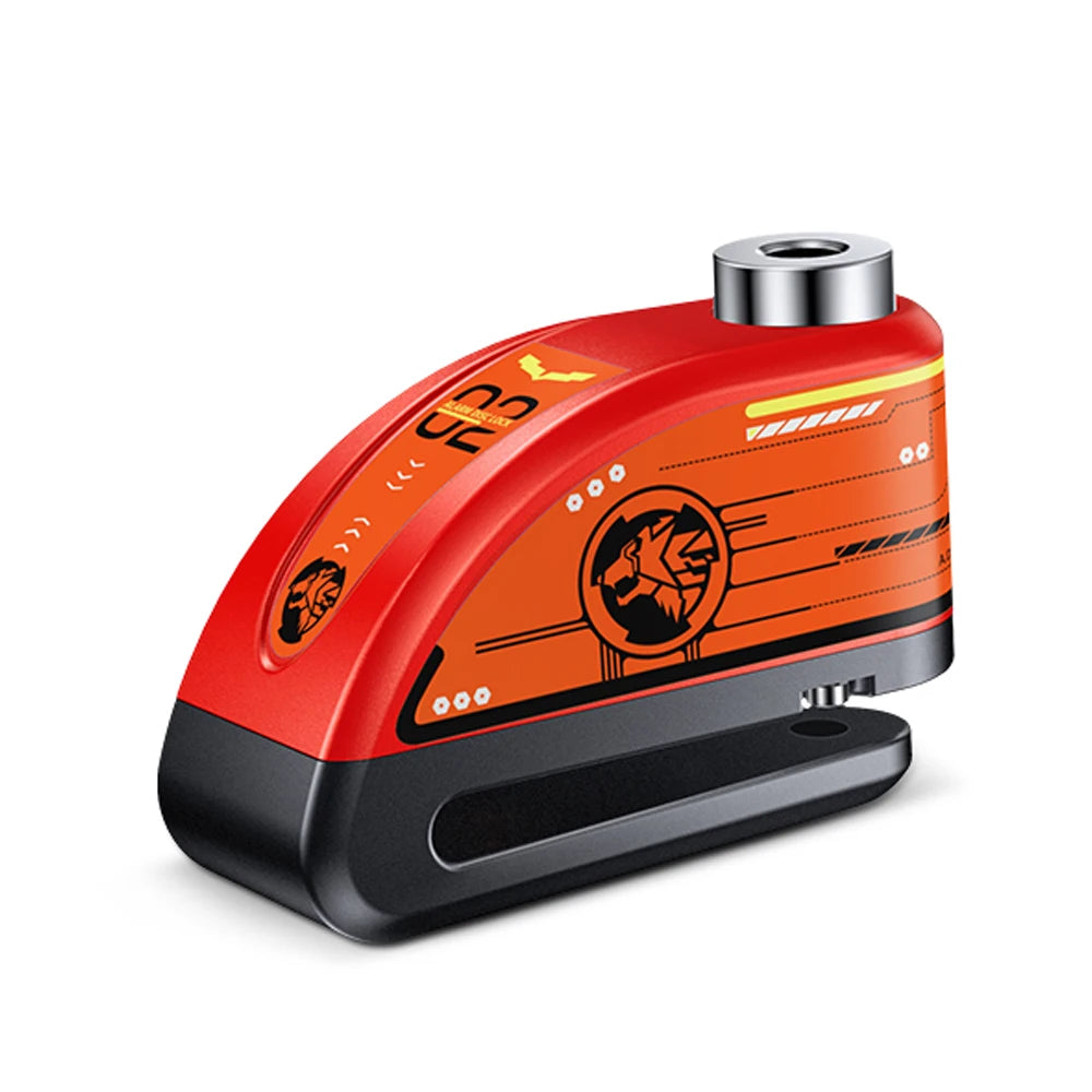 Candado de Disco para Motocicleta | Alarma de 120dB e Impermeable  | Ticotrendy