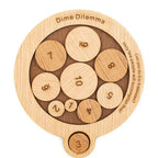 Penny Baffling Puzzle difíciles acertijos para adultos y niños juguetes educativos IQ Challenge juegos lógicos Rompecabezas regalos