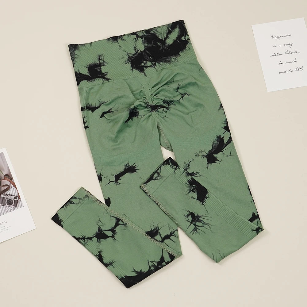 Pantalones Yoga Sin Costuras para Mujer | Cintura Alta Elástica | Secado Rápido Ajustado | Tico Trendy