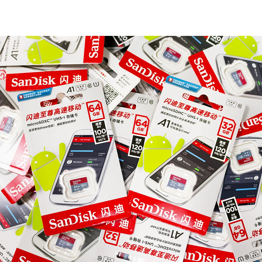 Tarjeta Micro SD Sandisk Ultra | Alta Velocidad Clase 10 | Ticotrendy Costa Rica