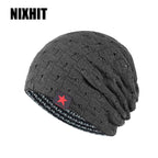 Gorro Punto Acrílico Rayas Cálido Térmico | Invierno Montar Casual Unisex