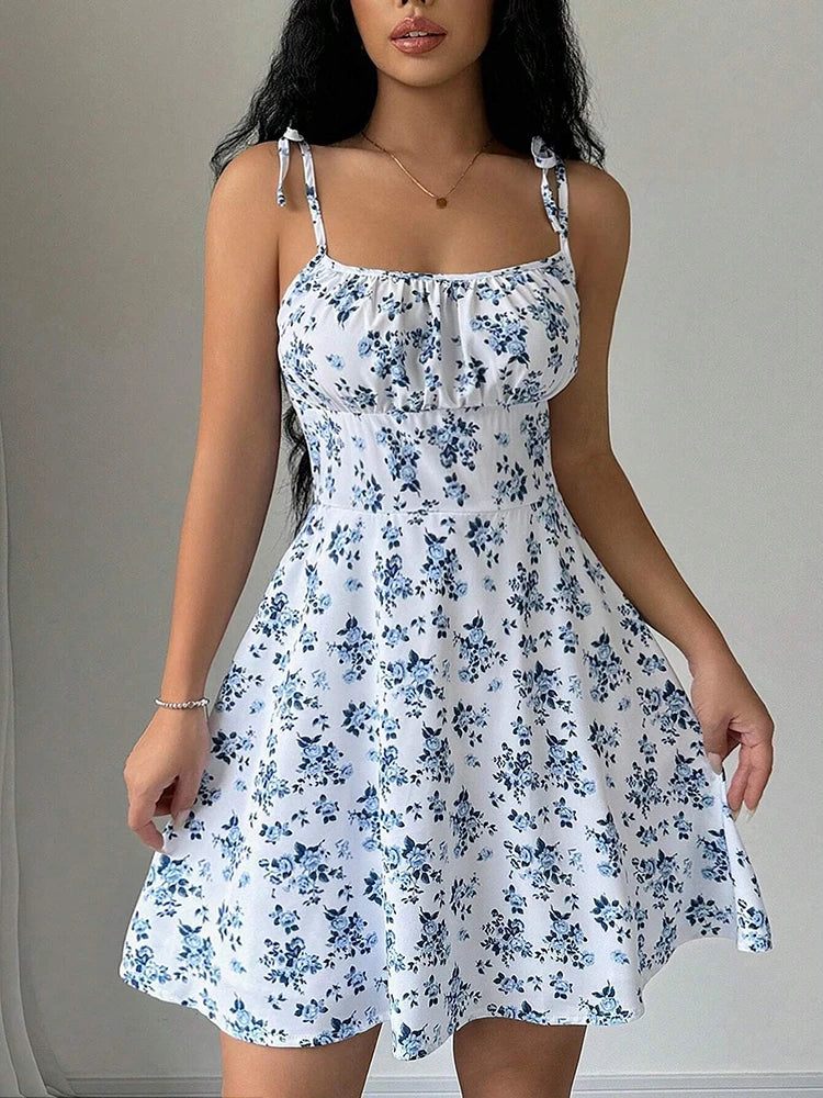 Vestido Elegante Floral | Tirantes Finos